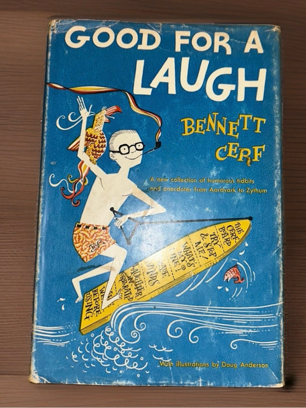 Good for a Laugh by Bennett Cerf 1952 Hanover HC DJ REAL 1st Edition